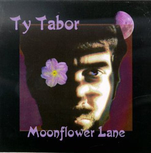 the album cover for Ty Tabor - Moonflower Lane