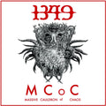 the album cover for 1349 - Massive Cauldron of Chaos