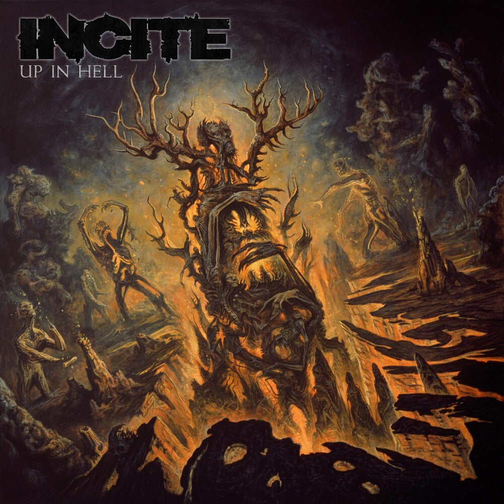 the album cover for Incite - Up In Hell [Vinyl]