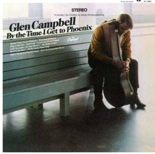 the album cover for Glen Campbell - By the Time I Get to Phoenix