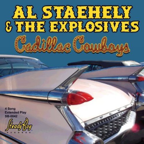 the album cover for Al Staehely - Cadillac Cowboys
