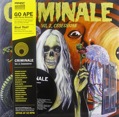 the album cover for Criminale-Ossessione - Criminale Vol. 2 - Ossessione