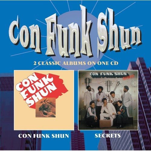 the album cover for Con Funk Shun - Con Funk Shun/Secrets [Import]