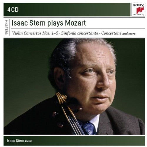 the album cover for Isaac Stern - Isaac Stern Plays Mozart