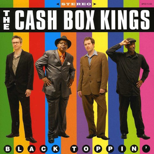 the album cover for The Cash Box Kings - Black Toppin