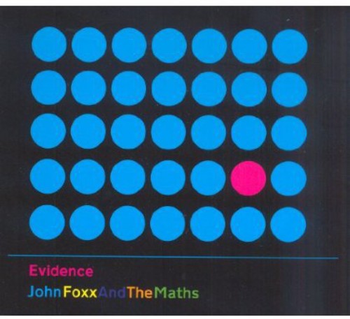 the album cover for John Foxx & Maths - Evidence