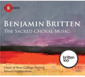 the album cover for Edward Higginbottom - Sacred Choral Music