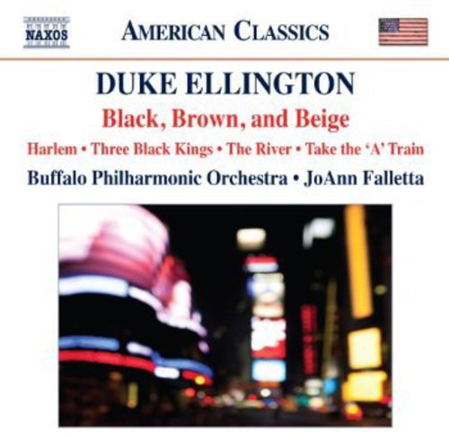 the album cover for Buffalo Philharmonic Orchestra - Black Brown & Beige