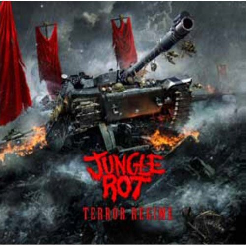 the album cover for Jungle Rot - Terror Regime