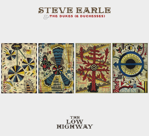 the album cover for Steve Earle & The Dukes - The Low Highway [Vinyl]