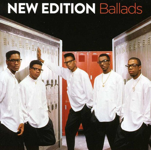 the album cover for New Edition - Ballads