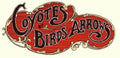 the album cover for Birds & Arrows - Coyotes