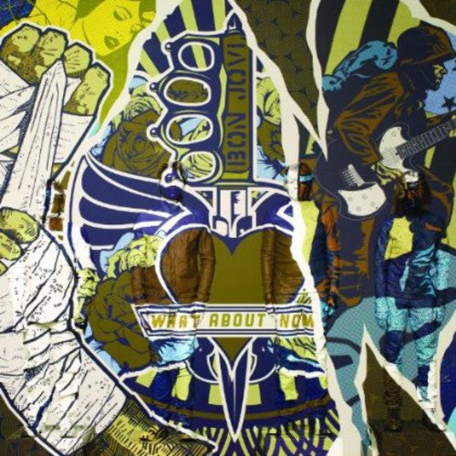the album cover for Bon Jovi - What About Now