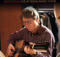the album cover for John Denver - Live at Cedar Rapids 12/10/87