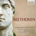 the album cover for Beethoven / Christoph Eschenbach - Piano Concerto 3 & 5 Emperor