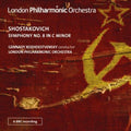the album cover for London Philharmonic Orchestra - Symphony No 8 in C minor