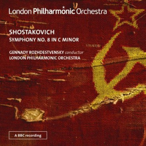 the album cover for London Philharmonic Orchestra - Symphony No 8 in C minor