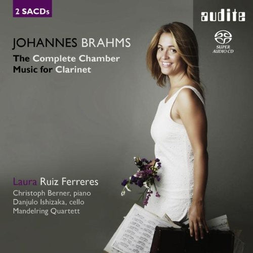 the album cover for Brahms / Ferreres / Mandelring Quartett - Complete Chamber Music for Clarinet