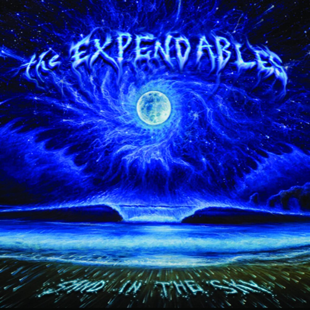 the album cover for The Expendables - Sand in the Sky