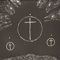 the album cover for Current 93 - Honeysuckle Aeons / Dreams Of The Crucifixion