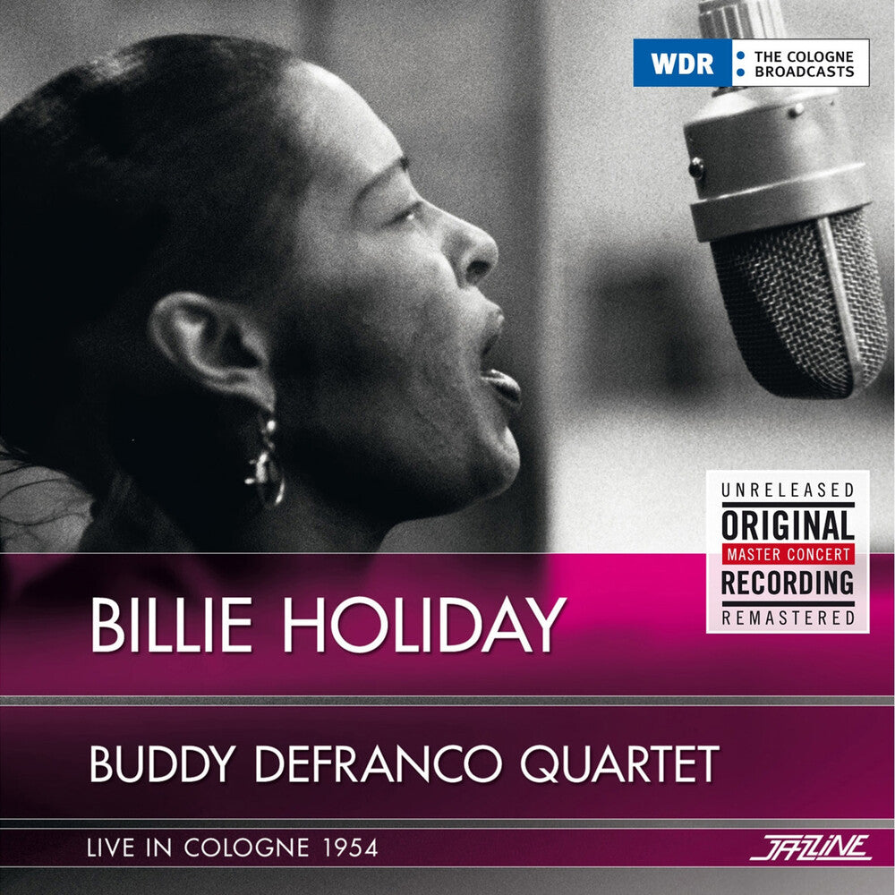 the album cover for Billie Holiday - Live In Cologne 1954 [Vinyl]
