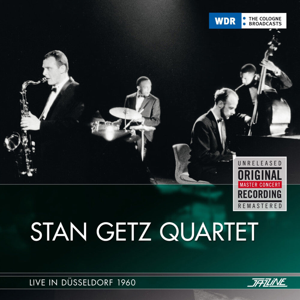 the album cover for Stan Getz - Live in Dusseldorf 1960