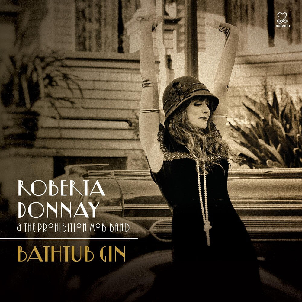 the album cover for Roberta Donnay & The Prohibition Mob Band - Bathtub Gin