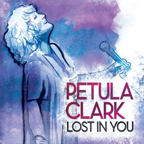 the album cover for Petula Clark - Lost in You