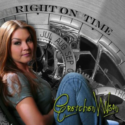 the album cover for Gretchen Wilson - Right On Time