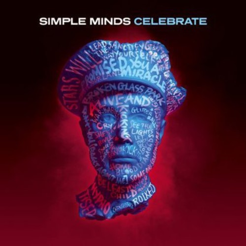 the album cover for Simple Minds - Celebrate: Greatest Hits