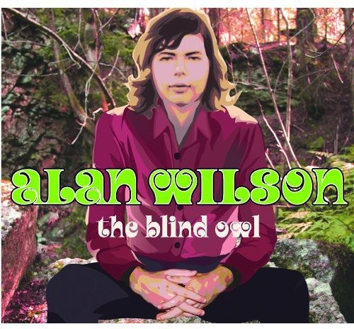 the album cover for Alan Wilson - The Blind Owl