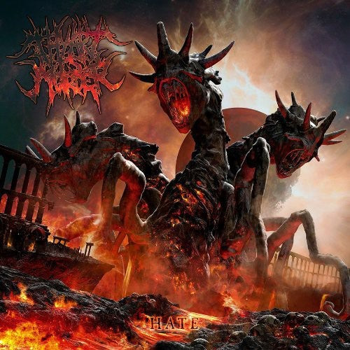 the album cover for Thy Art Is Murder - Hate