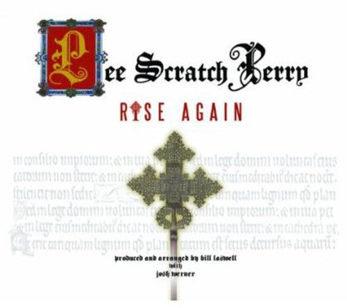 the album cover for Lee 'scratch' Perry - Rise Again