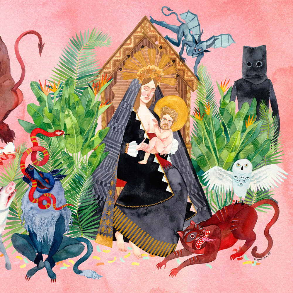 the album cover for Father John Misty - I Love You, Honeybear [Vinyl]