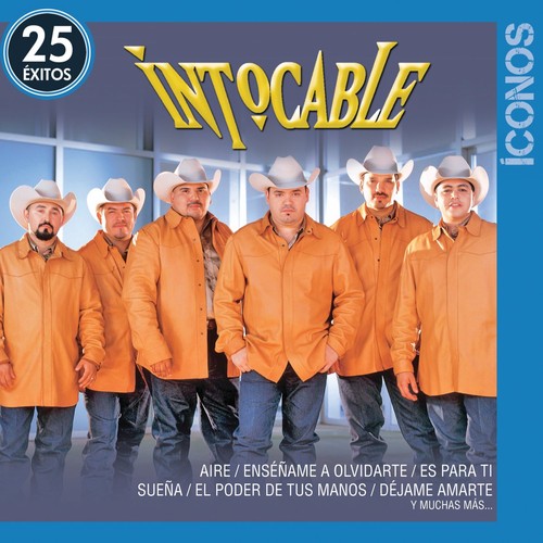 the album cover for Intocable - Iconos