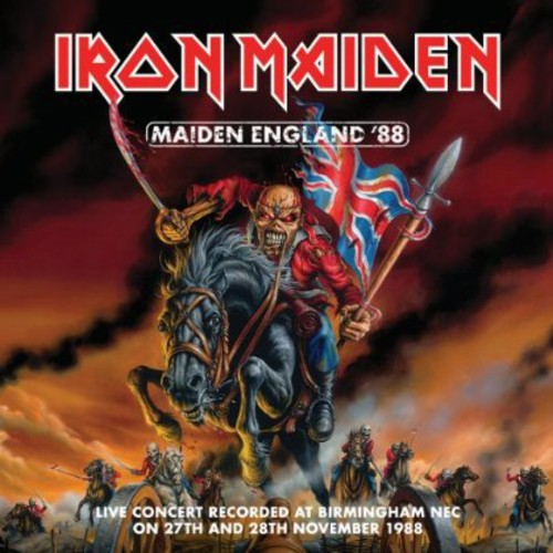 the album cover for Iron Maiden - Maiden England