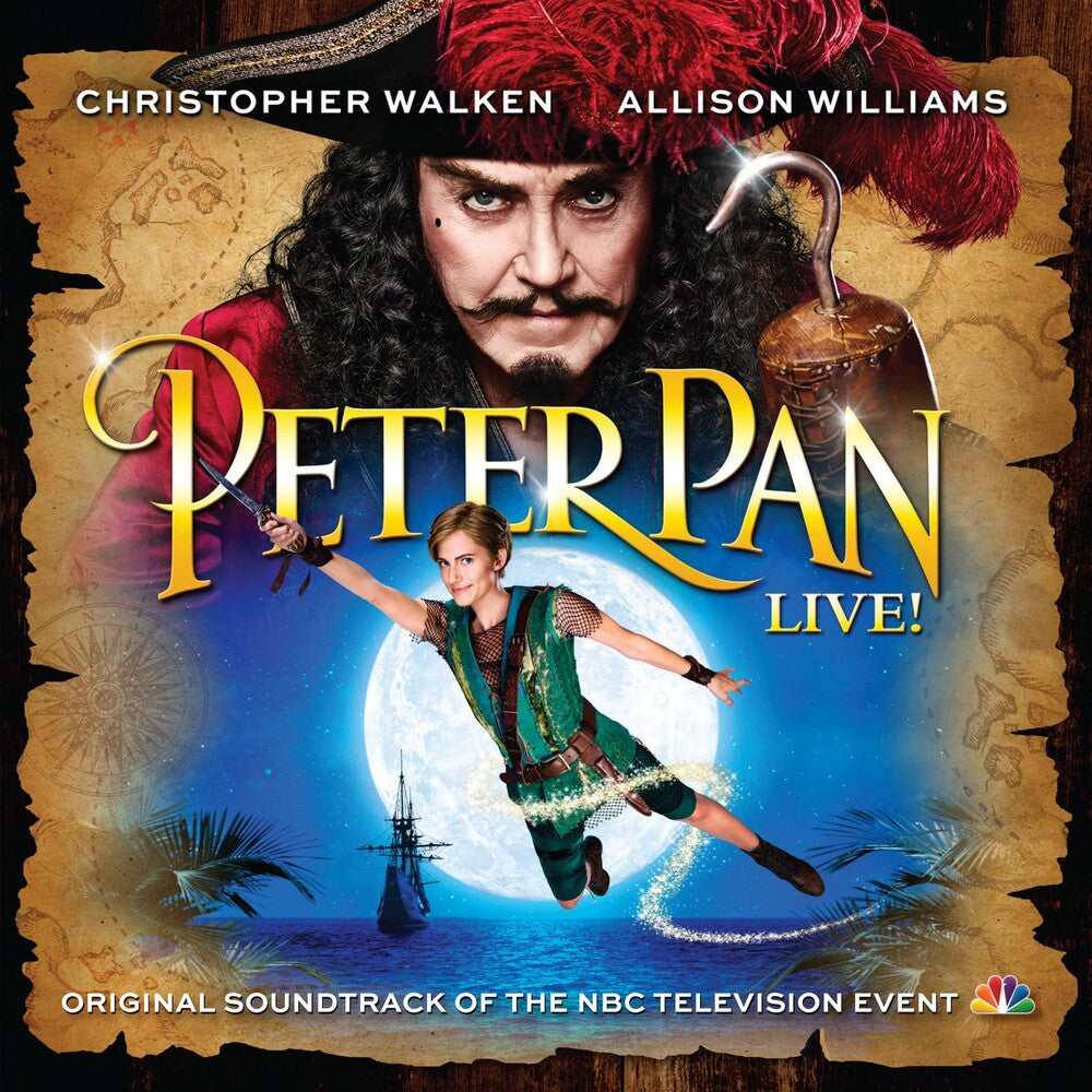 the album cover for Peter Pan LIVE! - Peter Pan Live