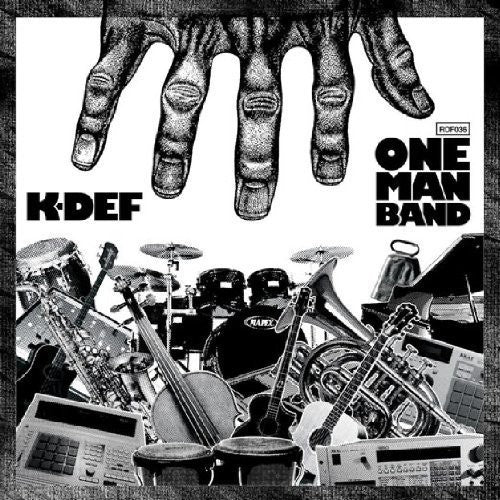 the album cover for K-Def - One Man Band