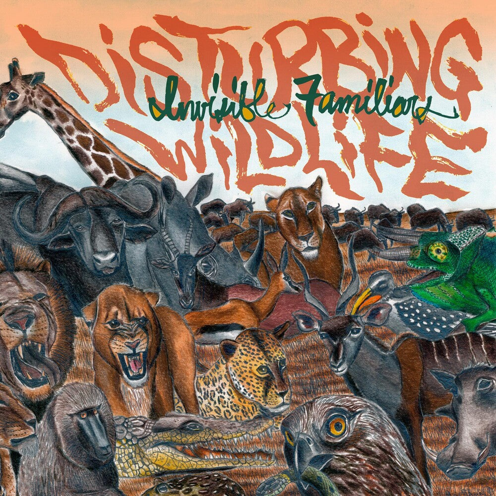 the album cover for Invisible Familiars - Distrubing Wildlife