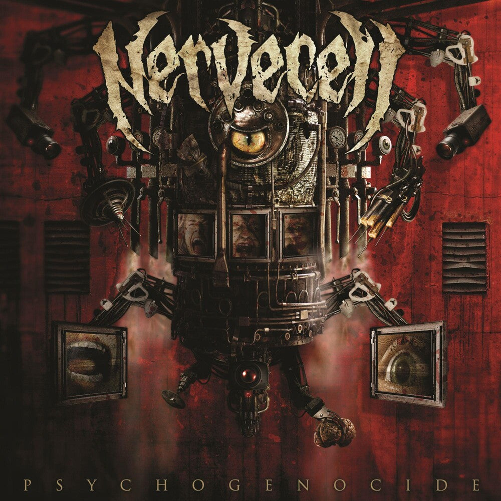 the album cover for Nervecell - Psychogenocide