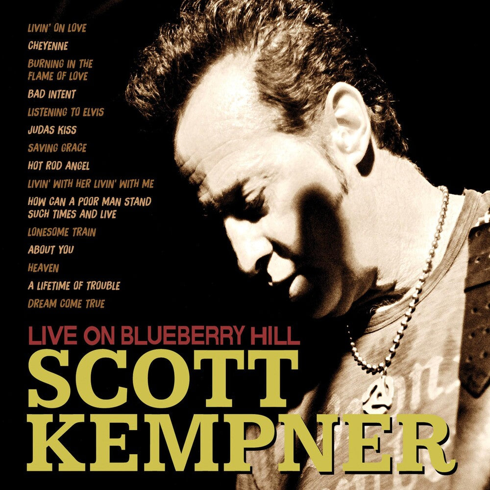 the album cover for Scott Kempner - Live on Blueberry Hill