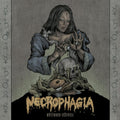 the album cover for Necrophagia - White Worm Cathedral