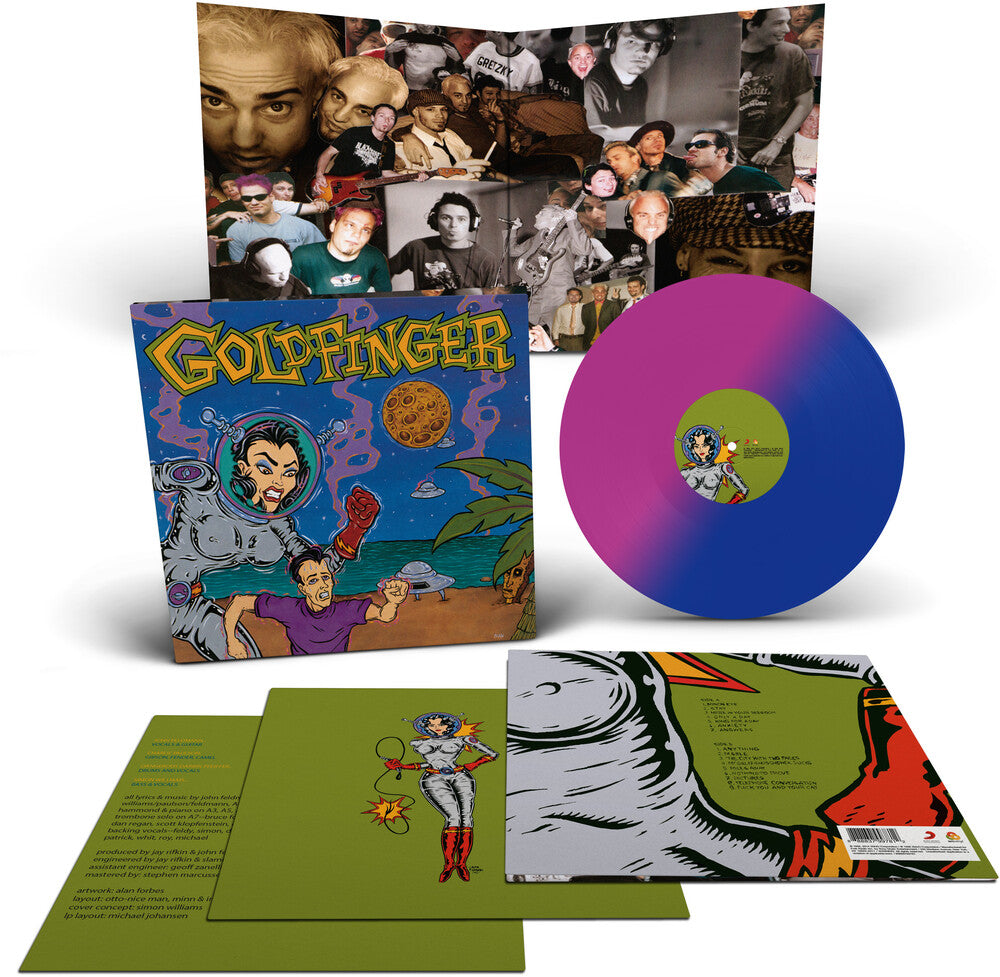 the album cover for Goldfinger - Goldfinger [LP]