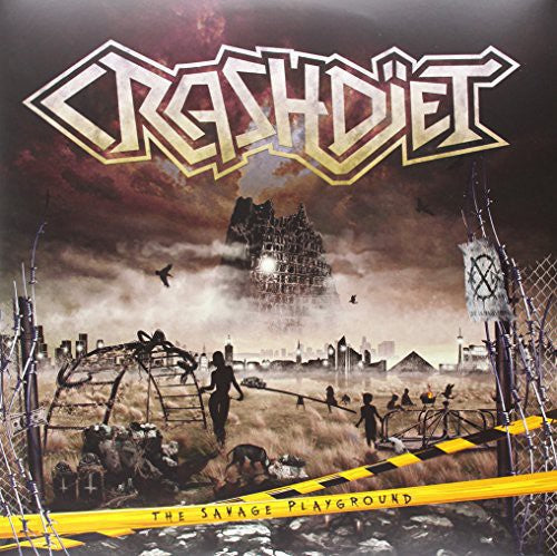 the album cover for Crashdiet - Savage Playground