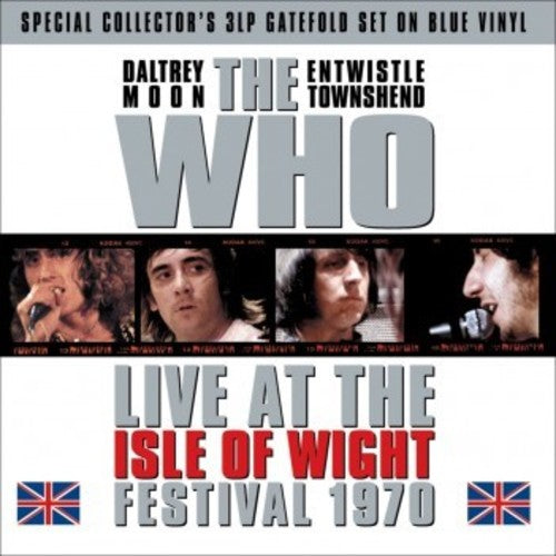 the album cover for The Who - Isle Of Wight Festival 1970 [Import]