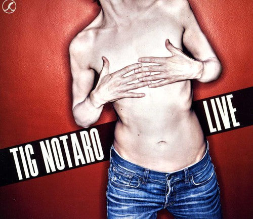 the album cover for Tig Notaro - Live