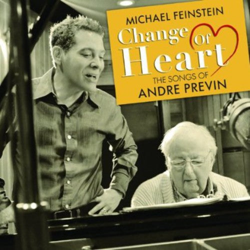 the album cover for Michael Feinstein - Change of Heart: Songs of Andre Previn