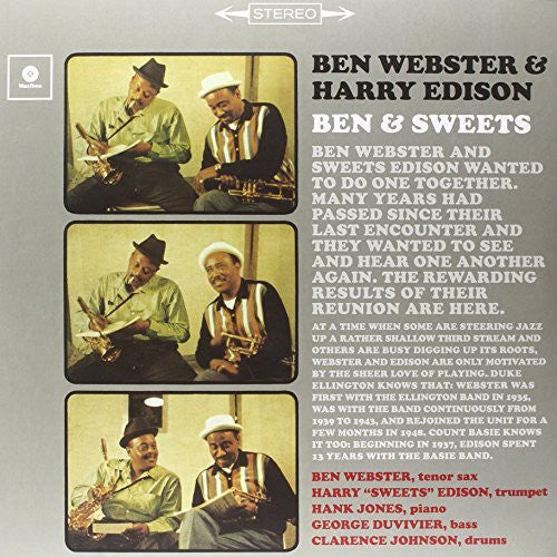 the album cover for Ben Webster / Edison,Harry Sweets - Ben & Sweet [Import]
