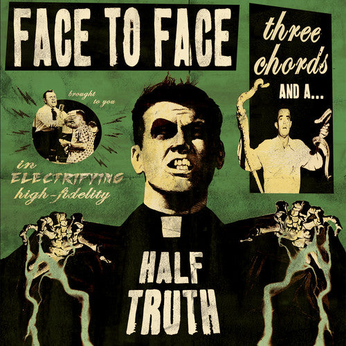 the album cover for Face To Face - Three Chords and A Half Truth