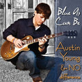 the album cover for Austin Young - Blue As Can Be